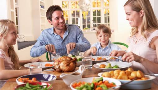 Proč jíst v rodinném kruhu